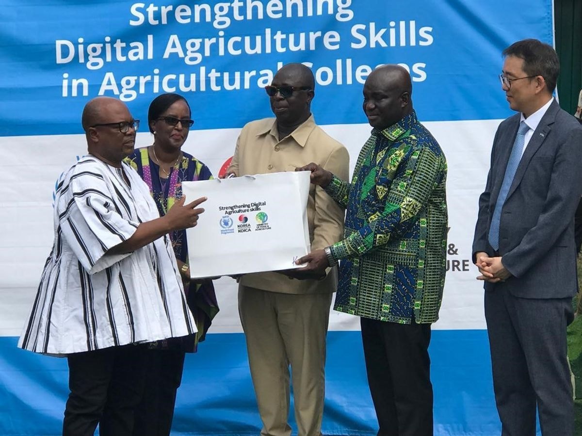 WFP, KOICA inject US$500,000 into digital farming training