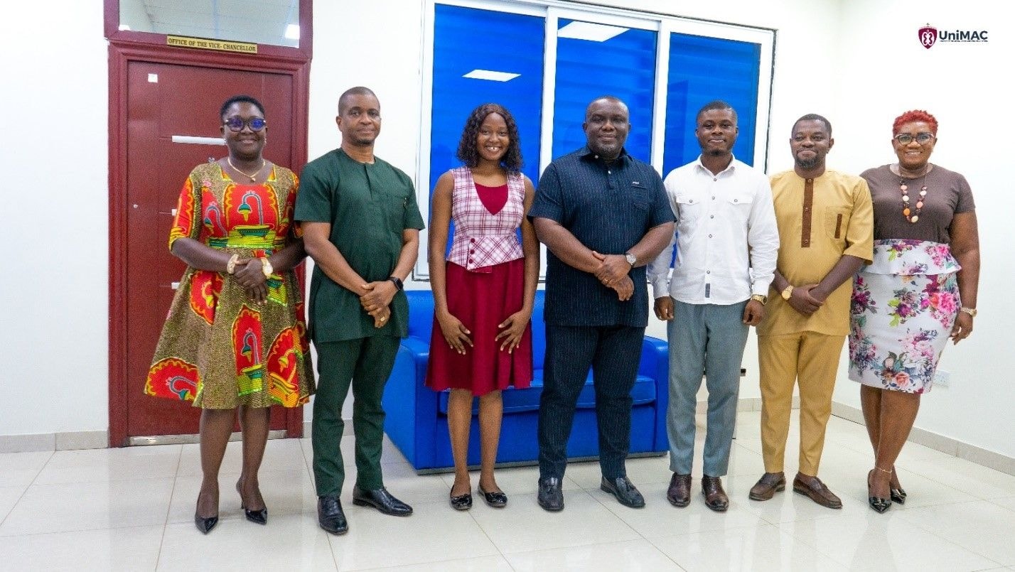 UniMAC debate champions call on Vice-Chancellor ahead of Commonwealth competition