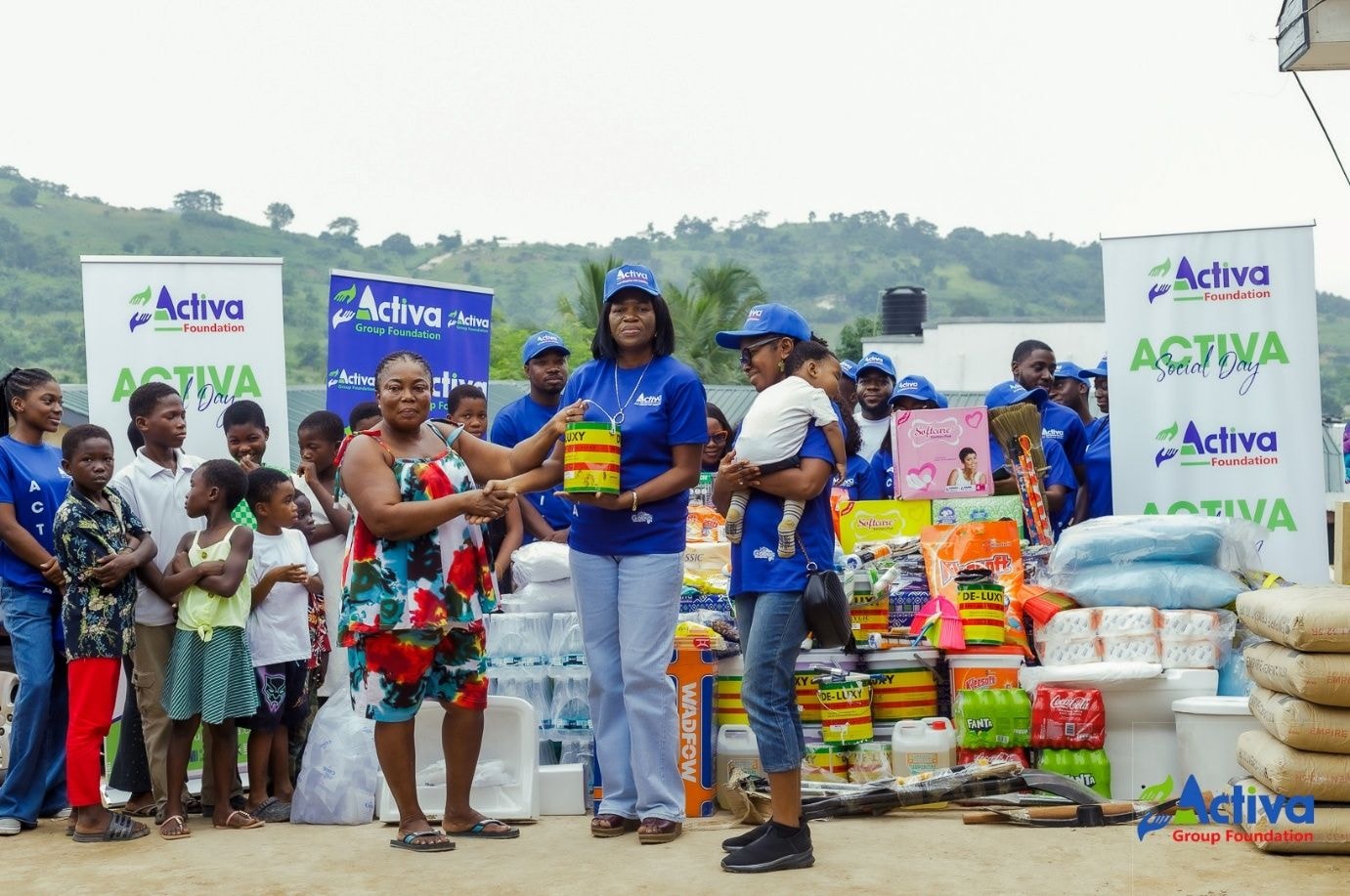 Activa International Insurance Ghana celebrates inaugural Activa Social Day at Weep Not Child Orphanage