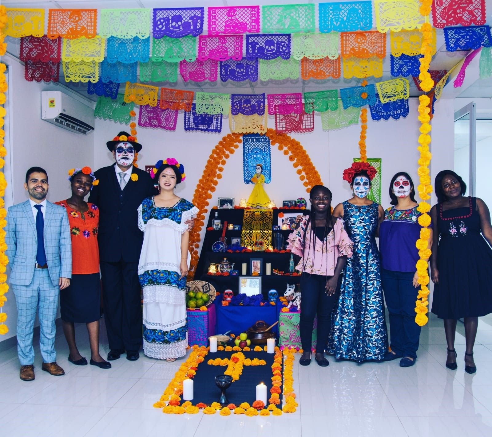 Mexican embassy celebrates Día De Muertos (Day of the Dead)