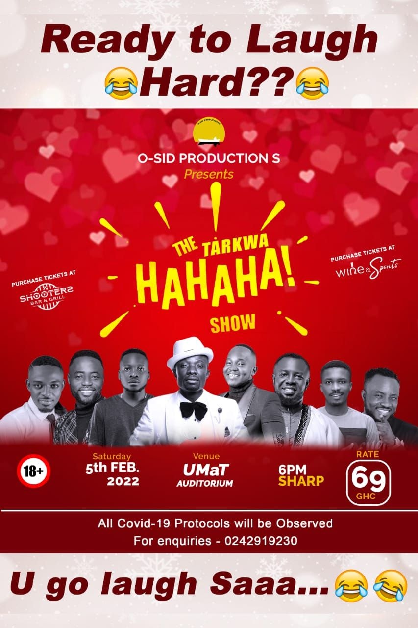 The Hahaha Show prepared to thrill patrons at Tarkwa