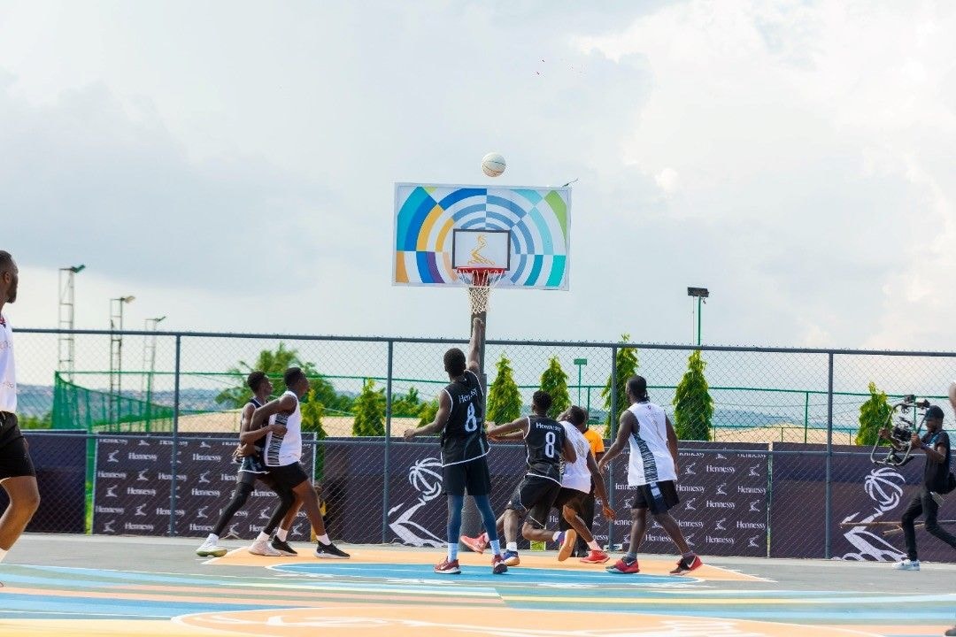 Hennessy collaborates with Nico Wayo to revitalise GAEC basketball court
