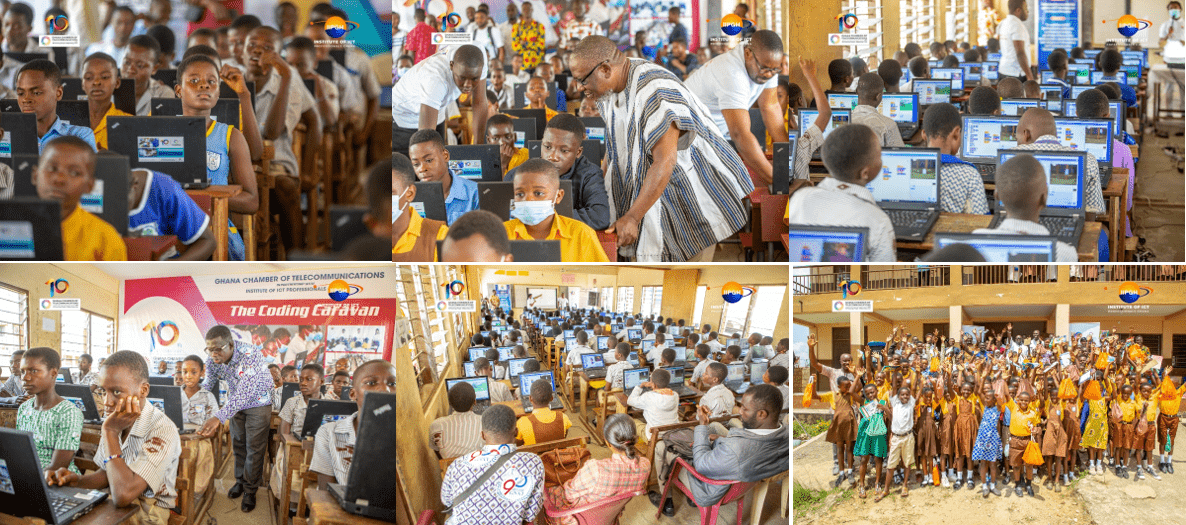 The coding caravan: Ghana Chamber of Telecoms collaborates with IIPGH to promote coding in schools and communities