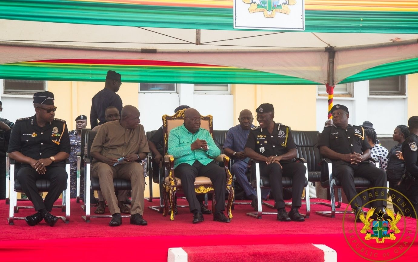 President presents 1,500 motorbikes to Police Service