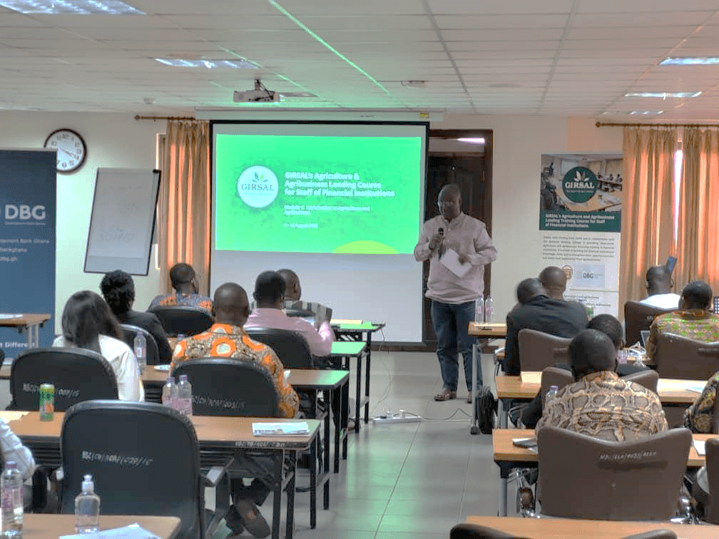 GIRSAL, DBG train financial institutions in agric financing