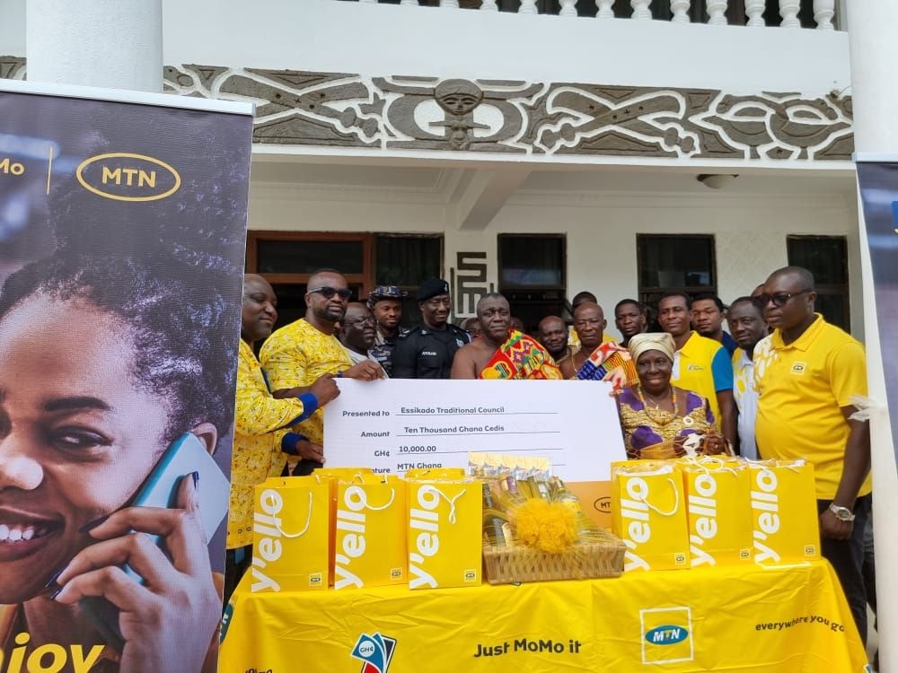 MTN donates toward Kuntum Festival at Essikado