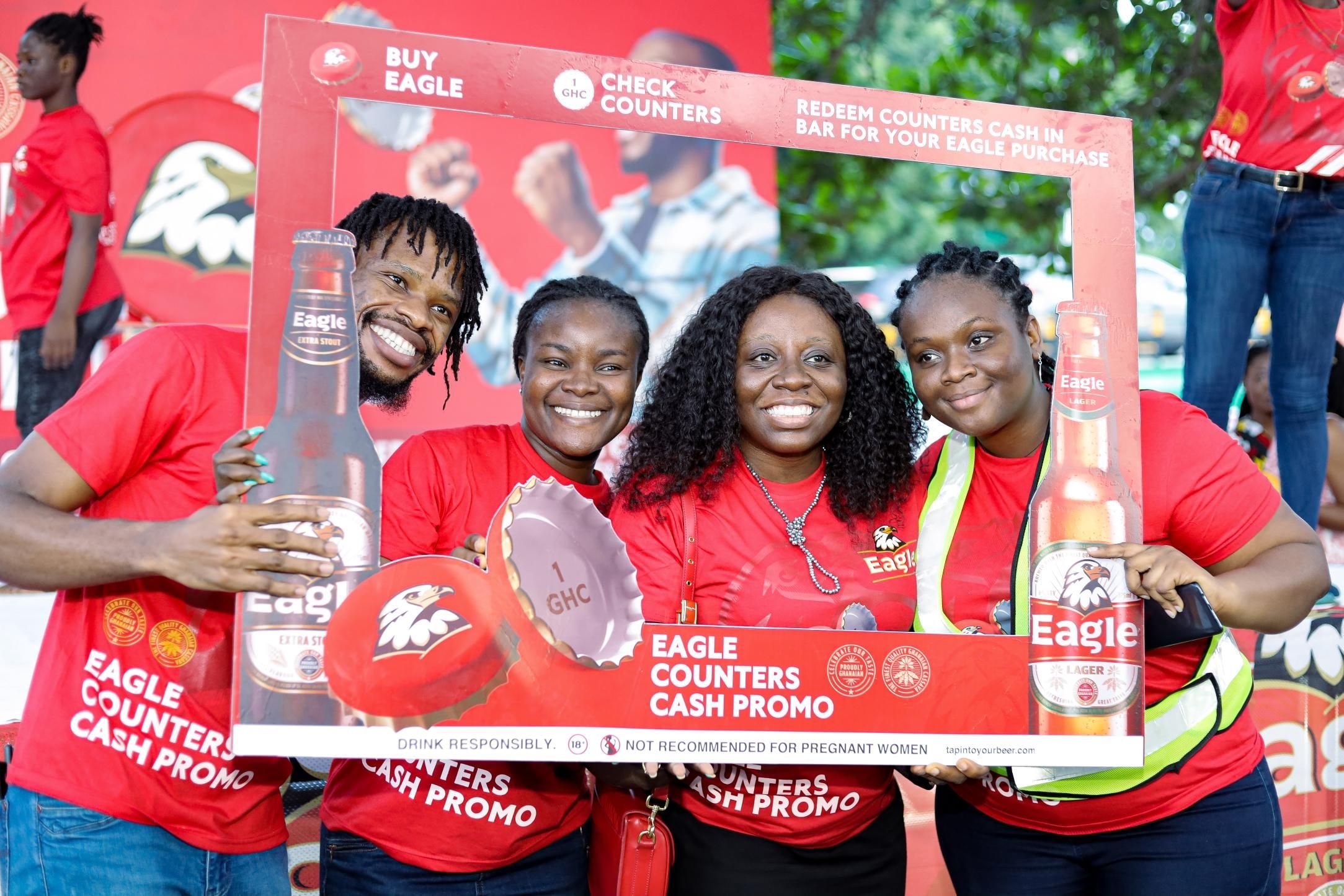 Accra Brewery launches Eagle Counters Cash promo