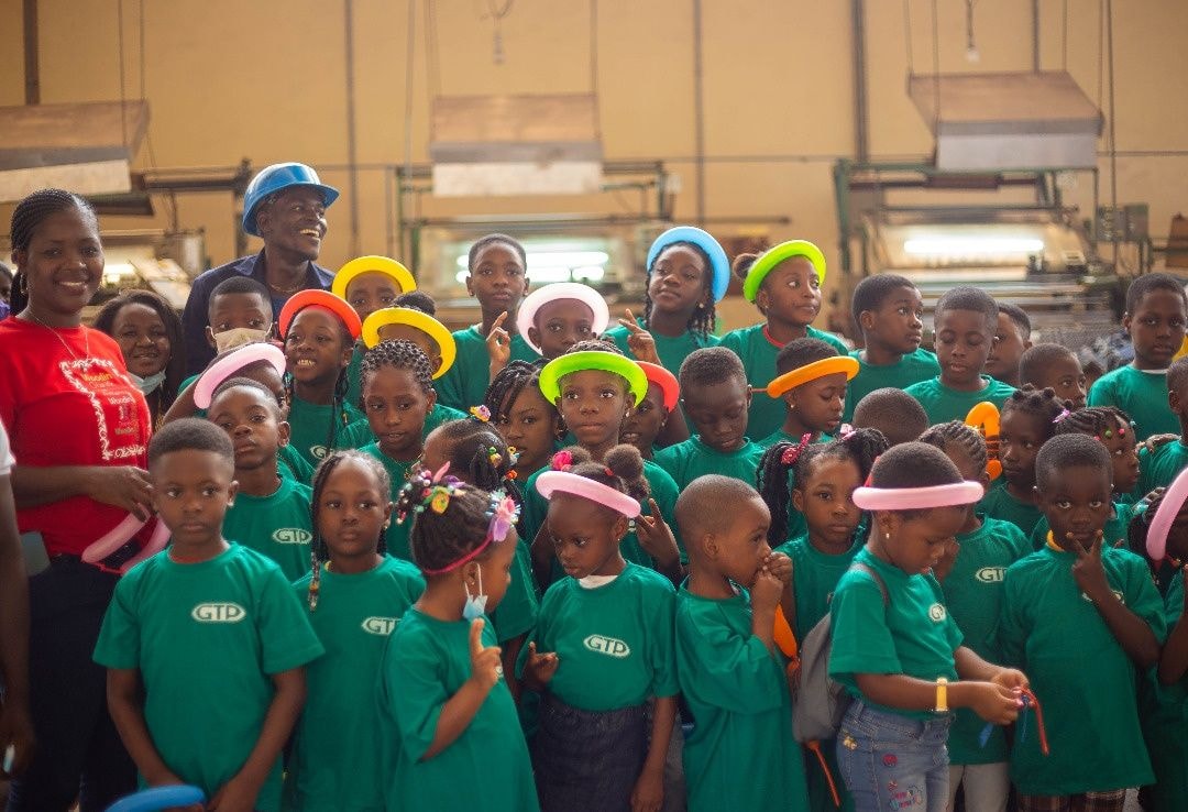 Tex Styles employees’ bond with kids at work