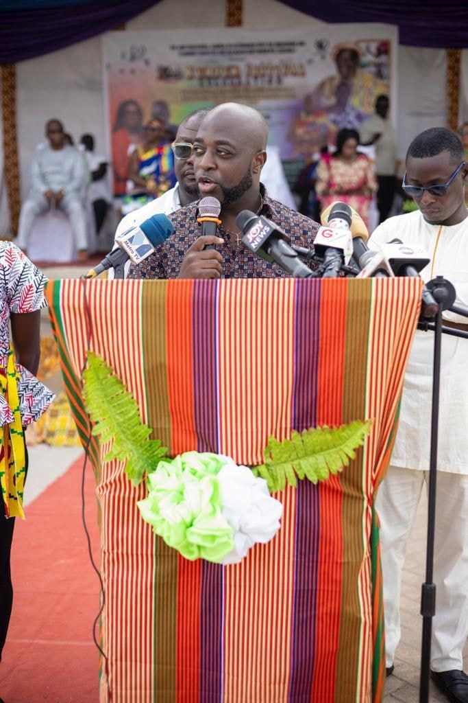 Kofi Amoa-Abban celebrates Kundum with the people of Axim