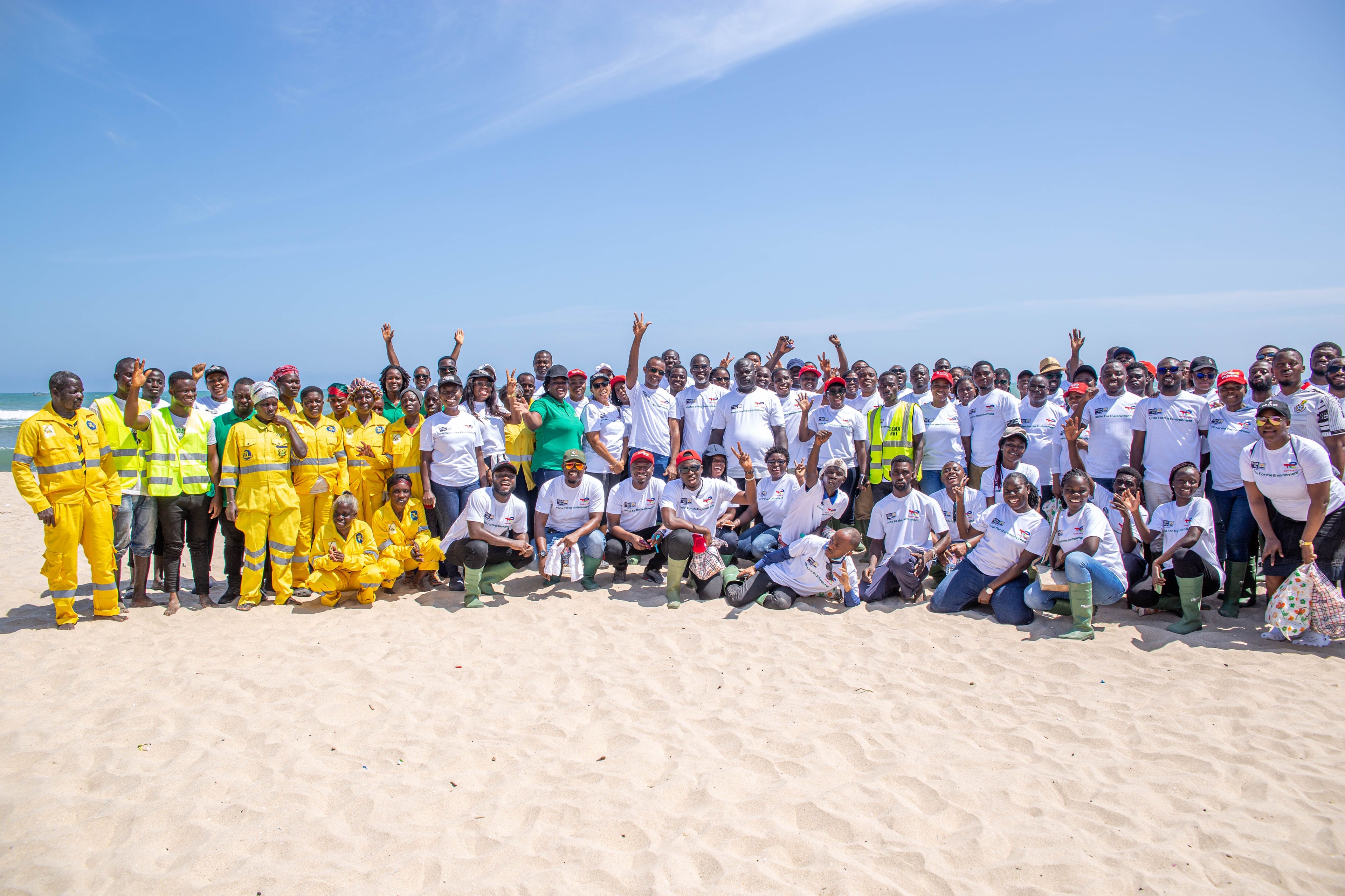 TotalEnergies, United Way, Ecozoil rally residents to clean Bortianor Beach