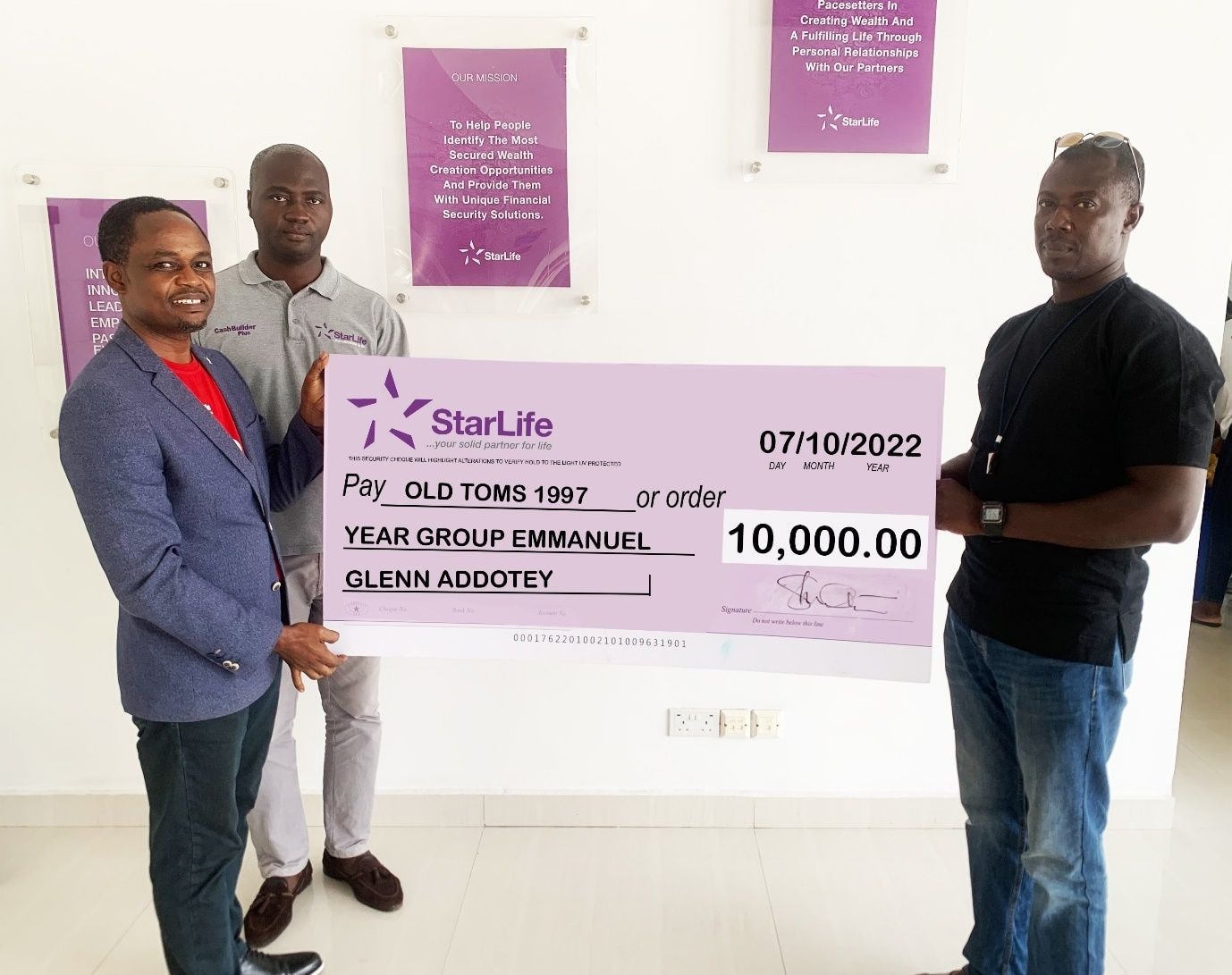 StarLife Assurance pays first claim for its ‘My Clique’ Plan