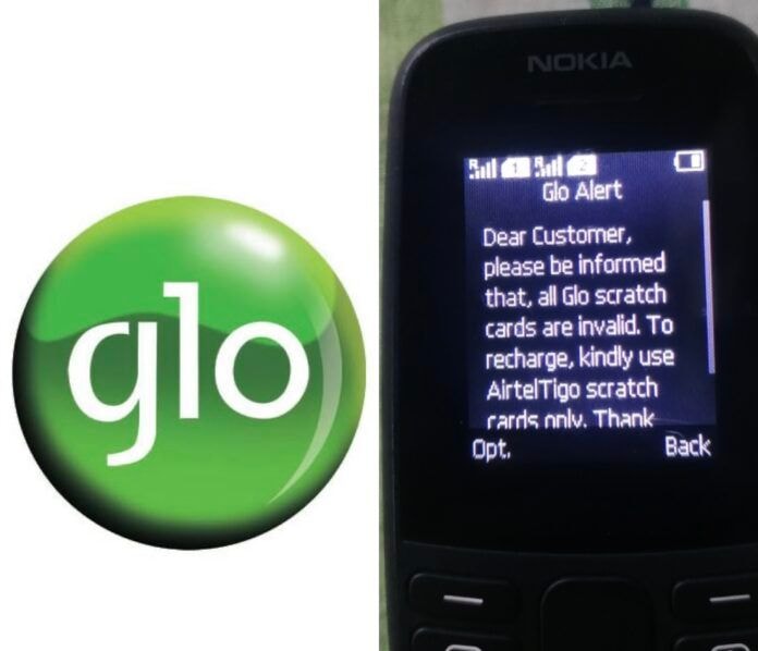 Glo scratch cards rendered invalid, as customers, staff are left stranded