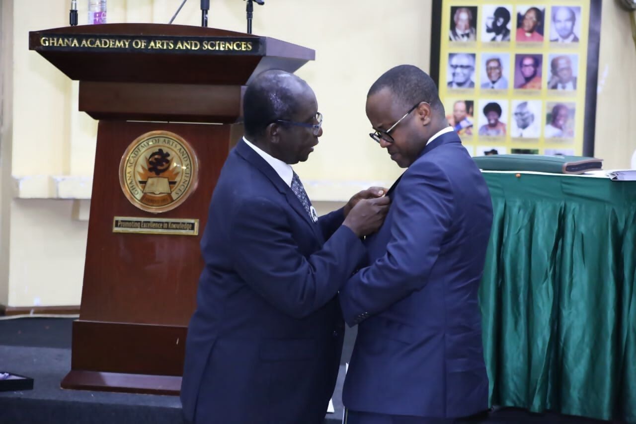 Dr. Maxwell Opoku-Afari inducted as Fellow of Ghana Academy of Arts and Sciences