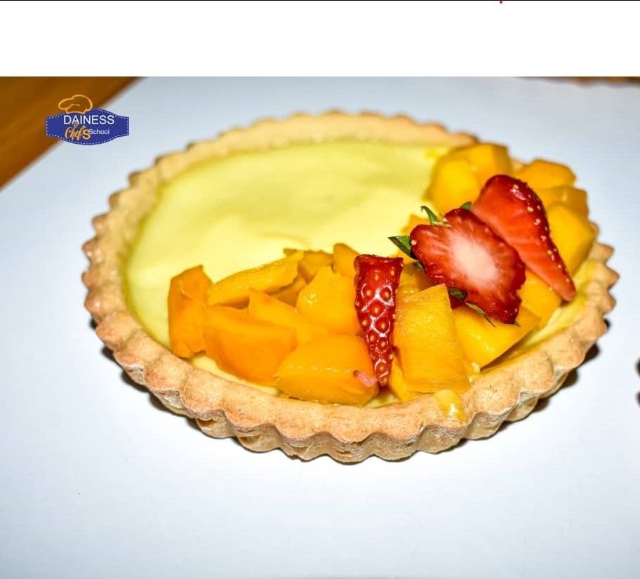 Recipes with Dainess Chef School: Mango Tart   