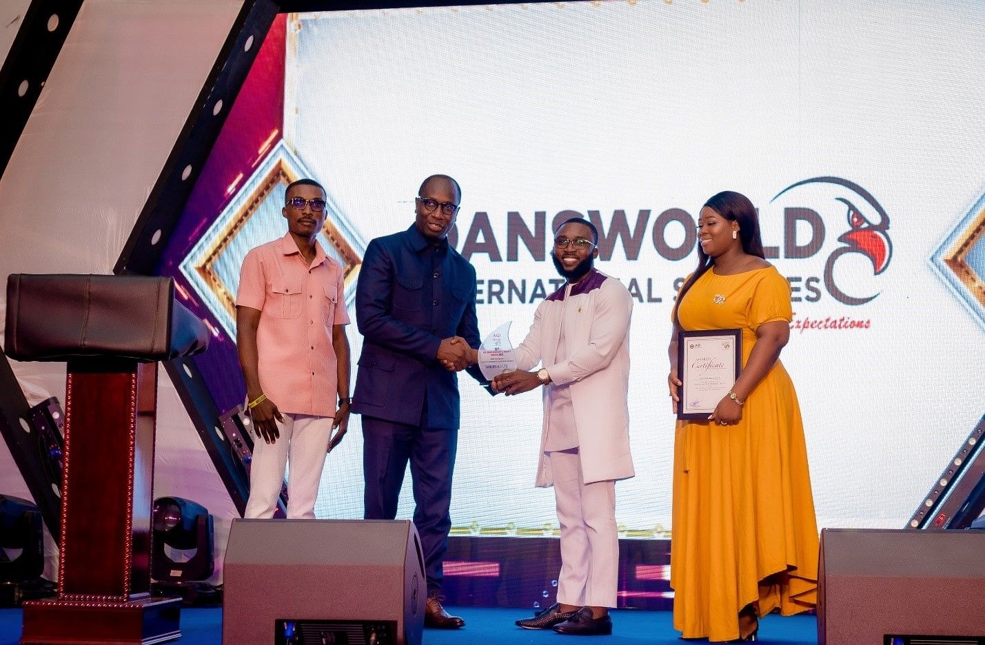Dansworld Services wins Best Company, Environmental and Sanitation award
