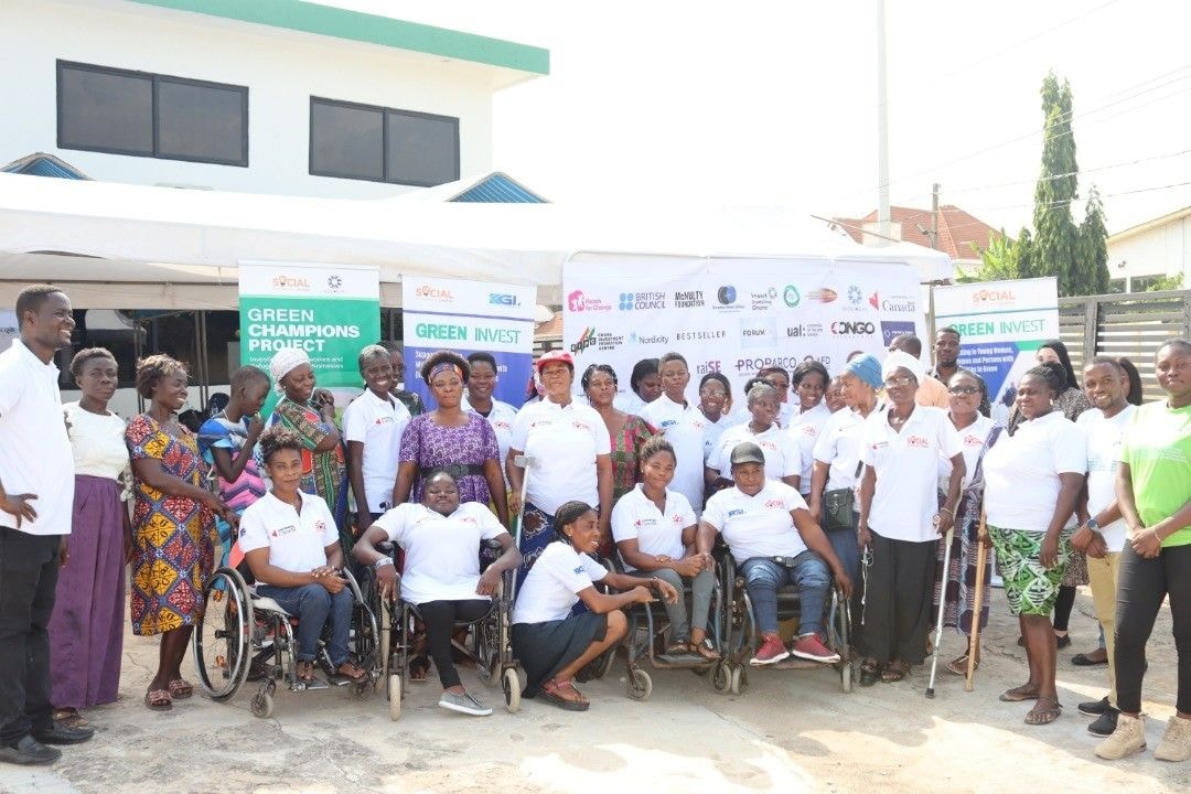 Social Enterprise Ghana organises green entrepreneurship training for PWDs