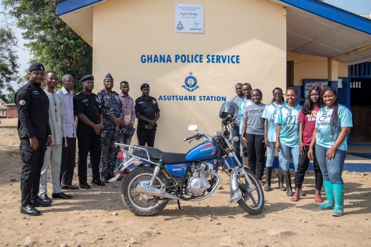 Nana’s Rice supports Ghana Police Service