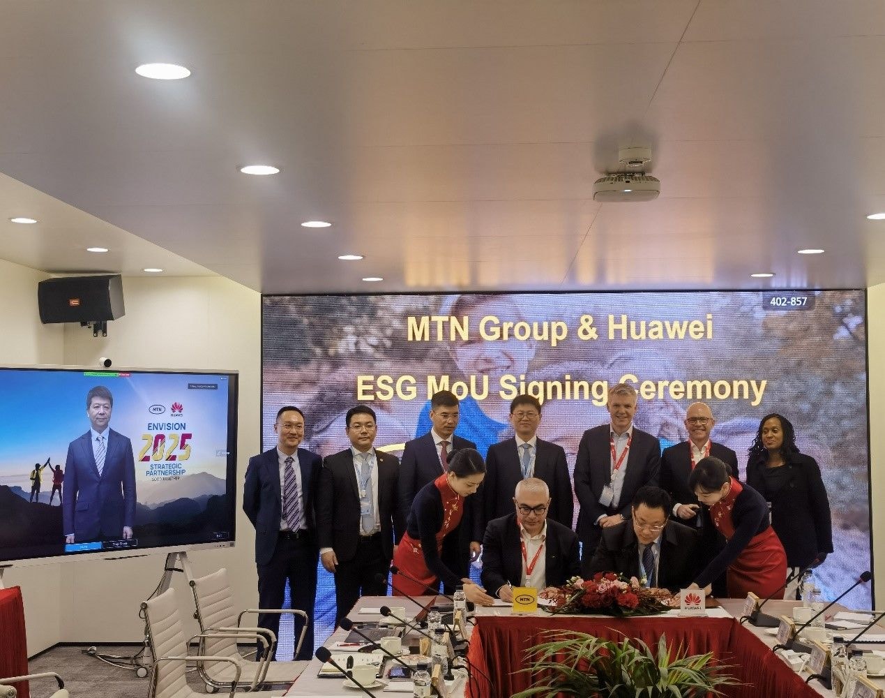 MTN, Huawei sign MoU on improving digital inclusion and sustainable dev’t in Africa