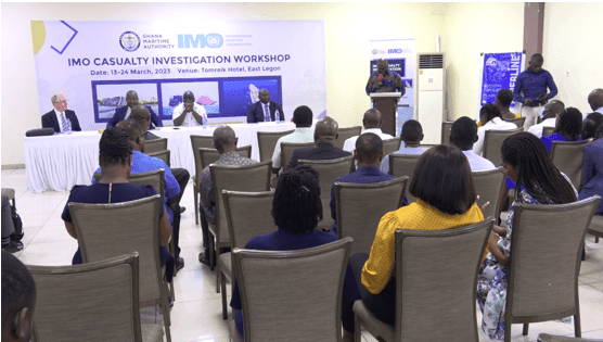 2weeks capacity building program in investigating incidents at sea ongoing in Accra