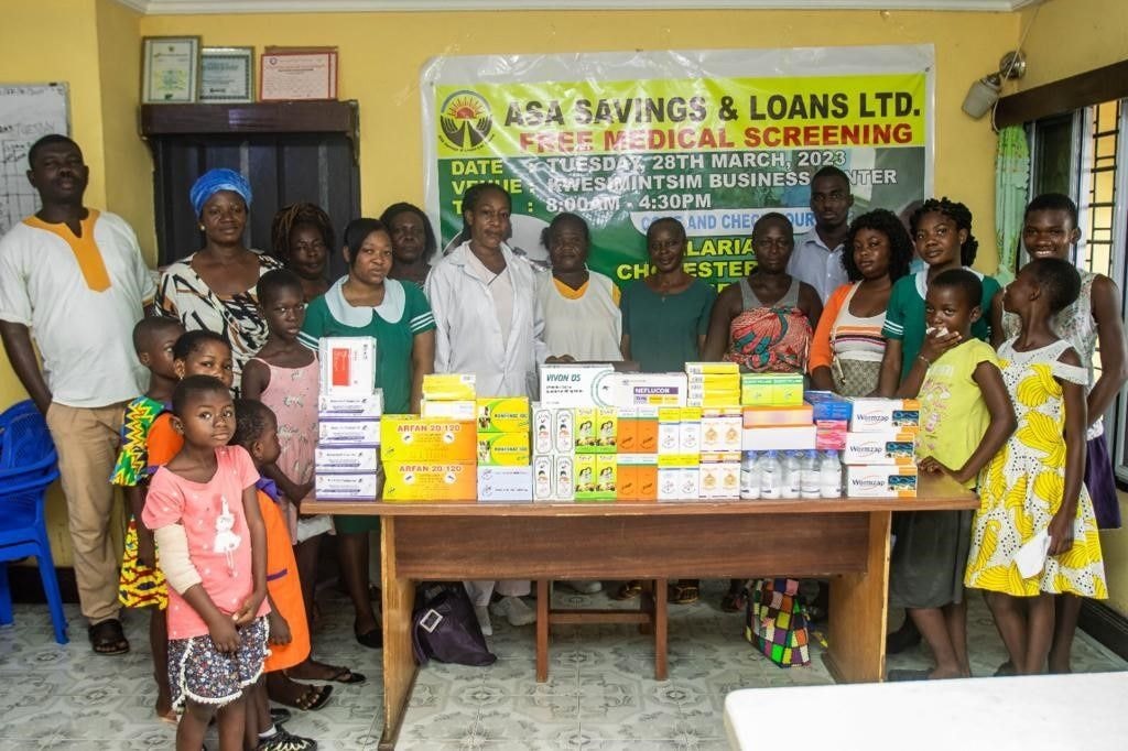 Kwesimintsim BC ASA Savings and Loans organises free health screening