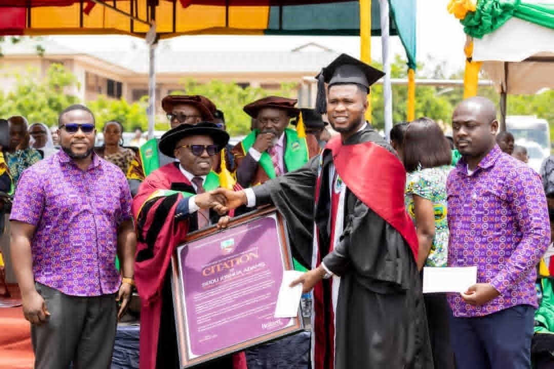 UENR Valedictorian receives Hollard prize