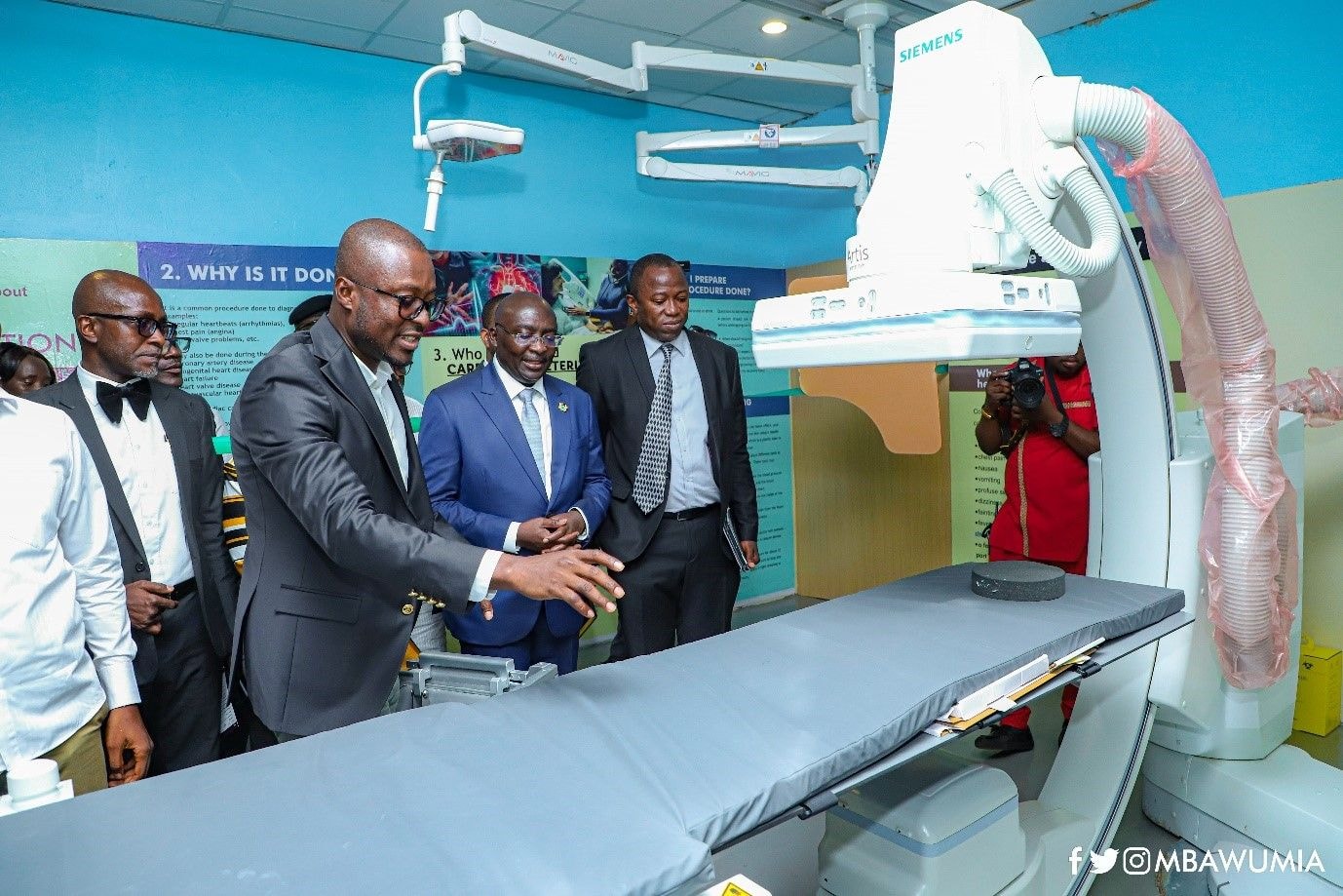 Dr. Bawumia inaugurates US$1m Catheterisation Laboratory at Korle-Bu
