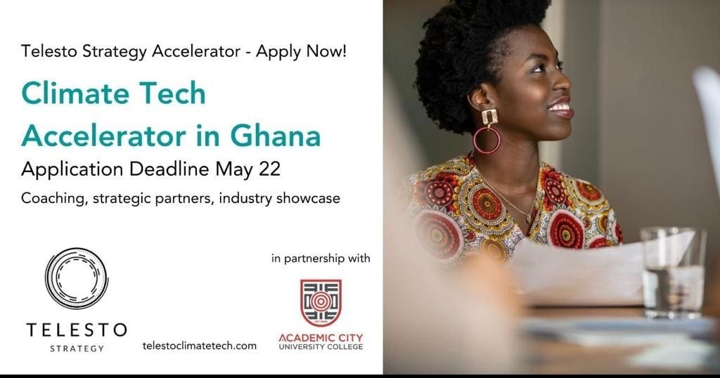 Telesto Strategy announces climate tech accelerator for early-stage Ghanaian startups