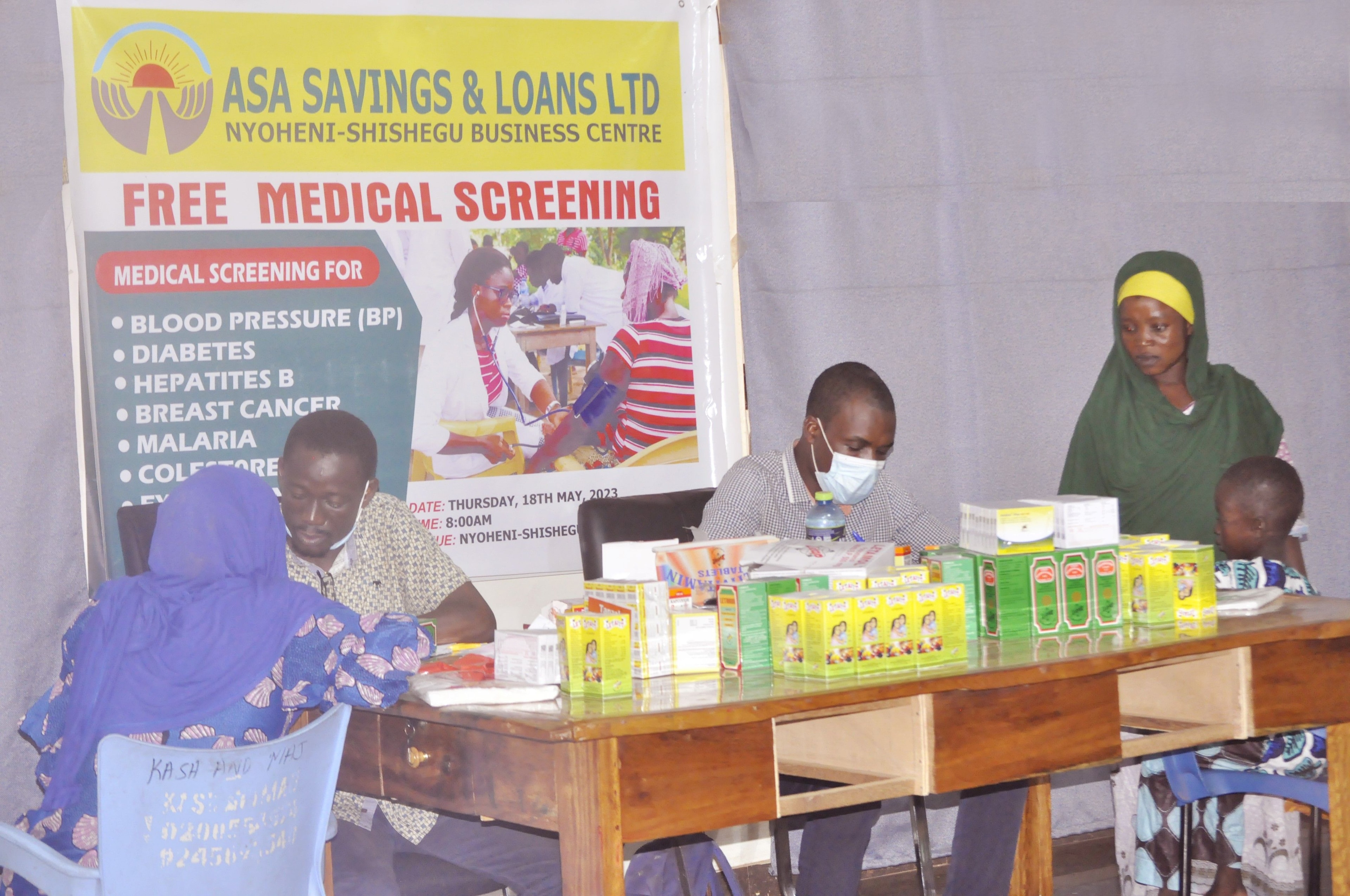 Nyoheni-Shishegu ASA Business Centre screens over 200 people
