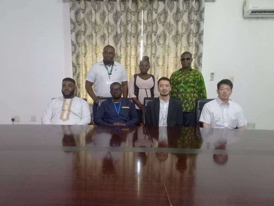 JICA visits project sites in two regions