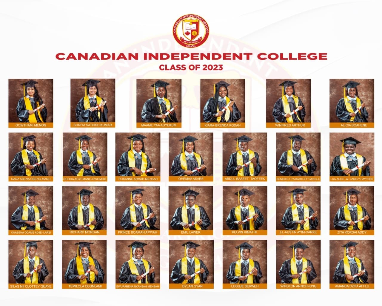 Canadian Independent College holds 17th Graduation Ceremony