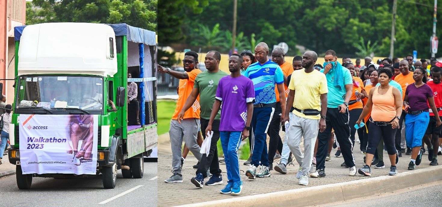 Access Bank staff record 109,651km in ‘Employee Wellness’ month