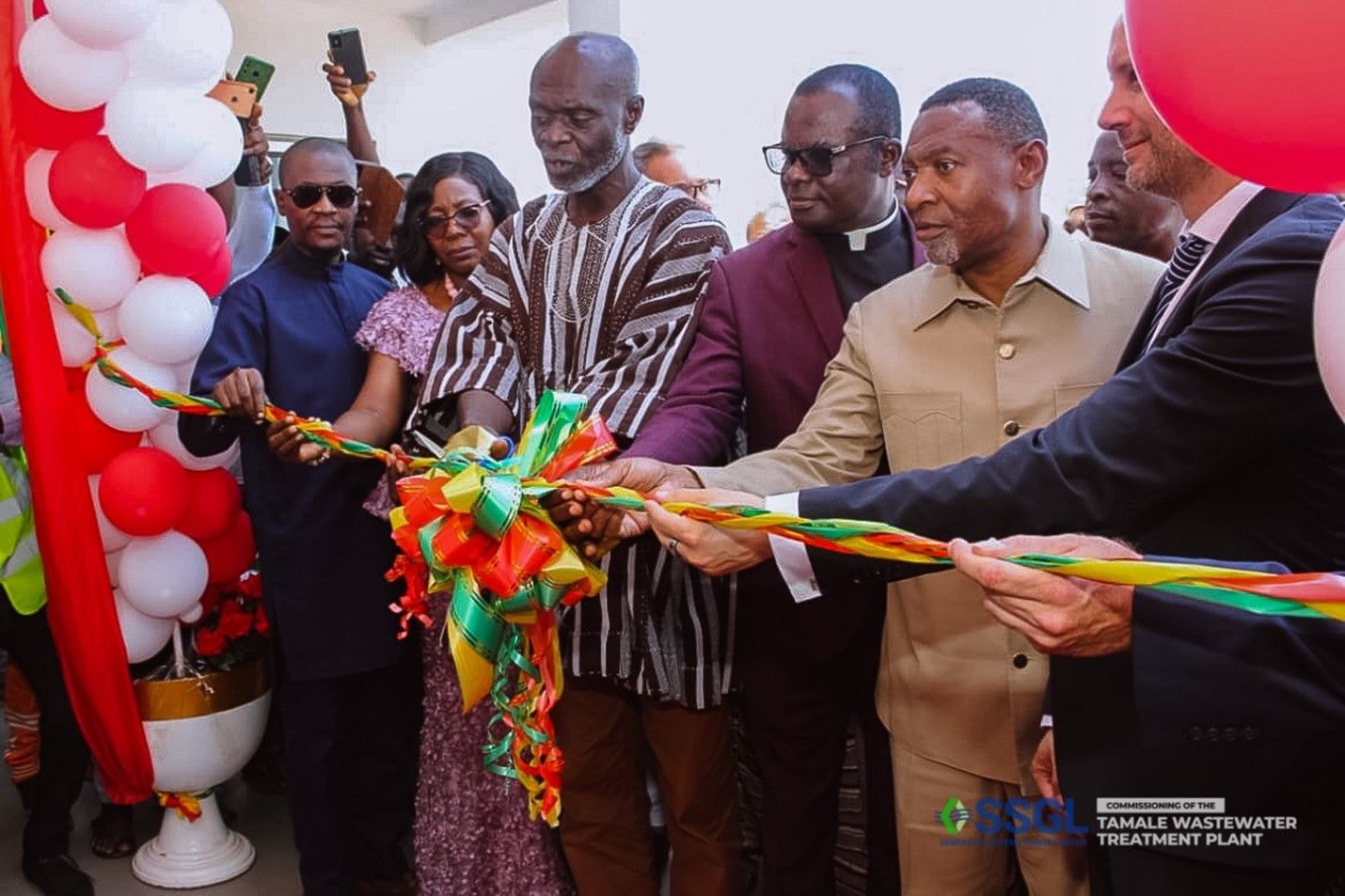 Jospong’s Tamale wastewater treatment plant inaugurated