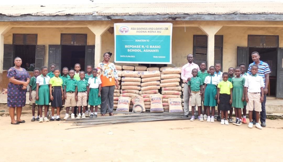 ASA supports two basic schools in Ashanti Region