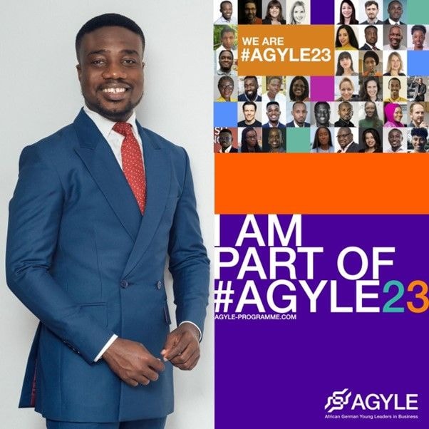 Edward Asare selected as AGYLE 2023 candidate