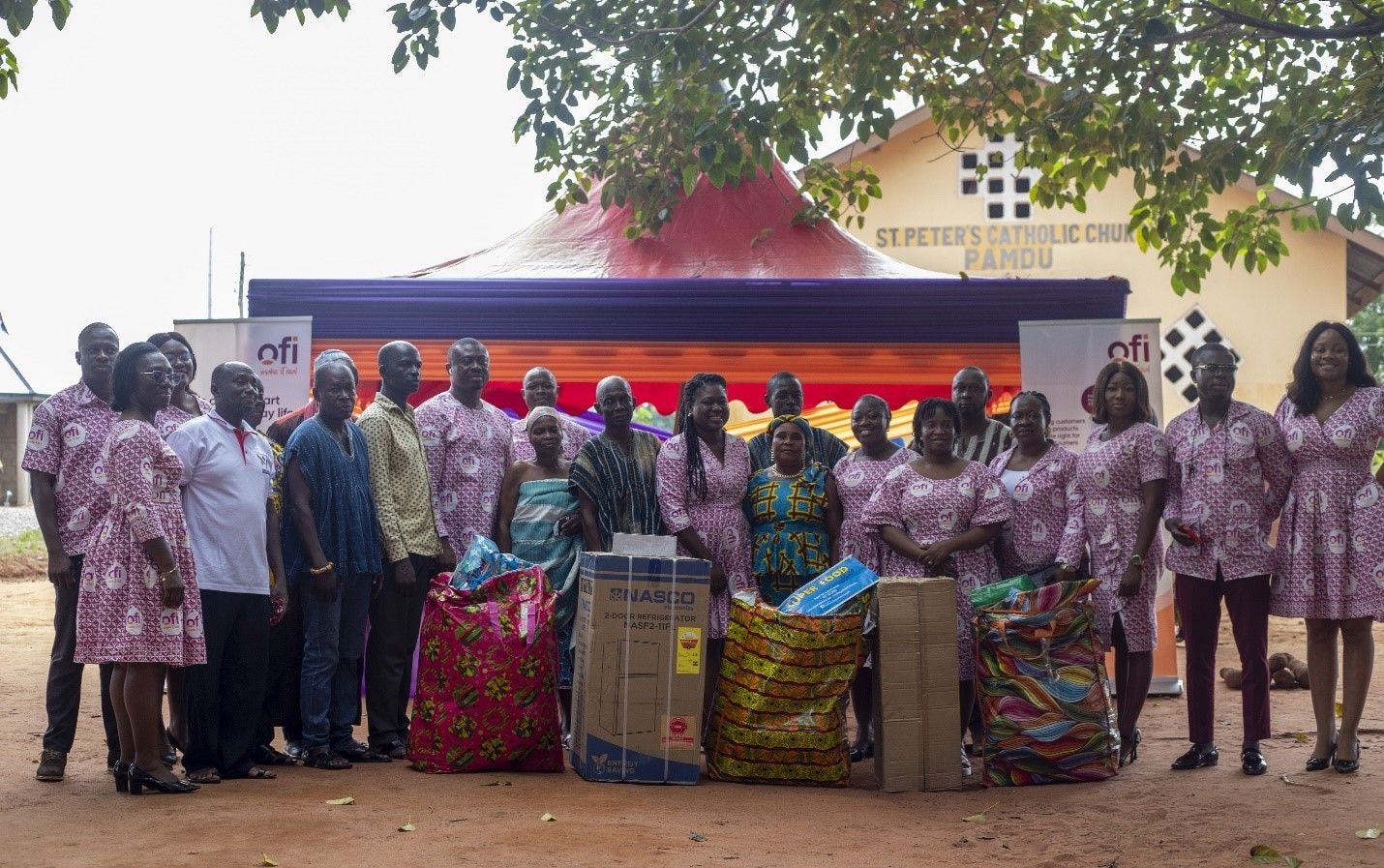 ofi supports Maternal Health in cashew-growing communities