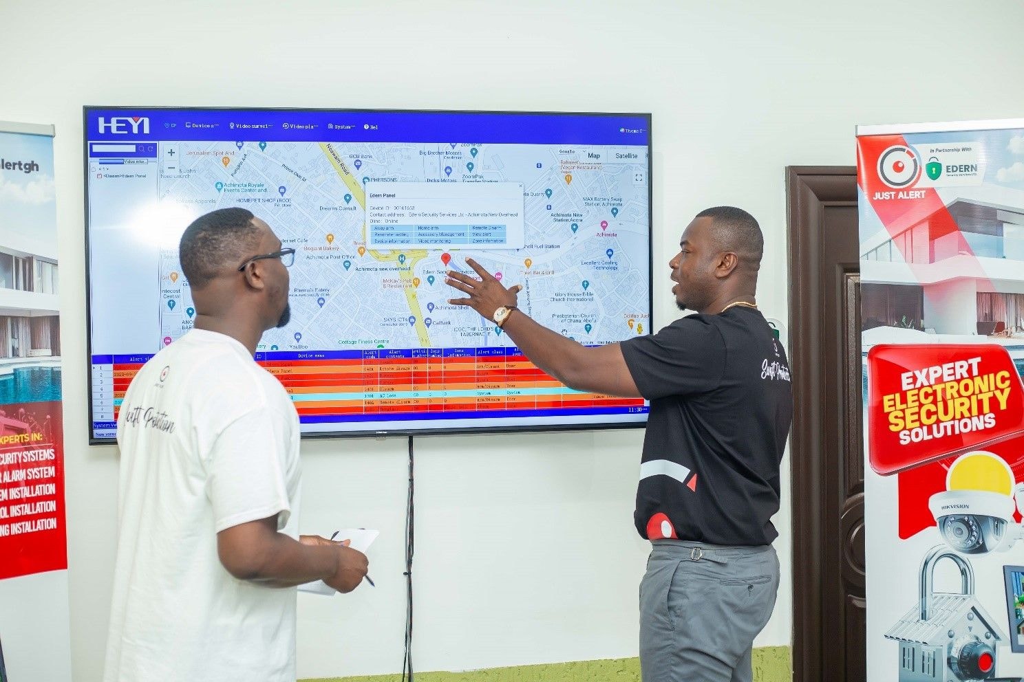 Edern Security reduces emergency response time to 15 minutes