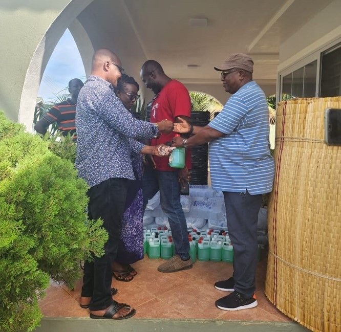 Akosombo Dam spillage: Victims receive support from Risk Management and Advisory Services