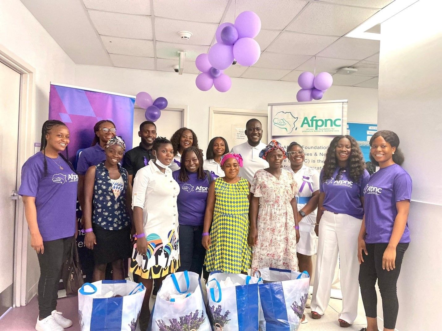 SIMS, AFPNC donate ‘Purple Baskets’ to Ridge Hospital NICU