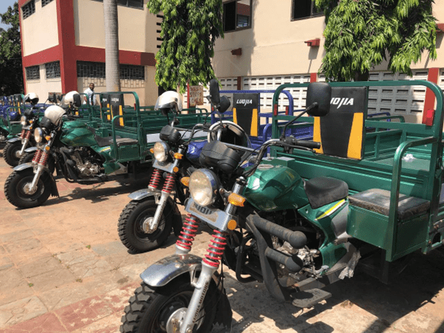 Nestle donates tricycles to support plastic waste collection