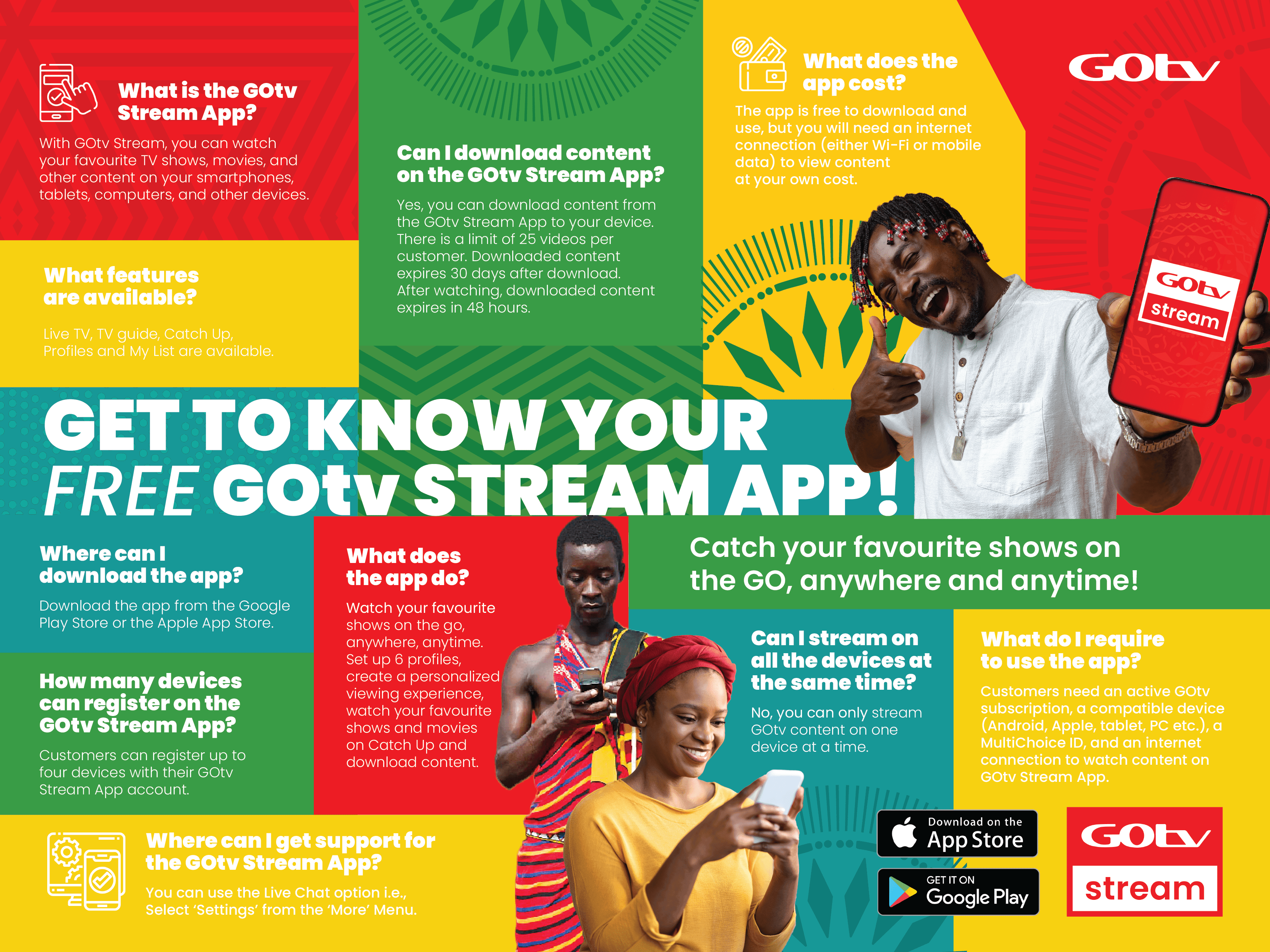 GOtv Stream App – Your favourite shows now on the go