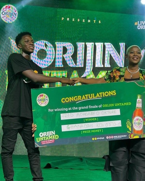 Jay Wilder takes home GH¢80,000 as winner of Orijin Untamed