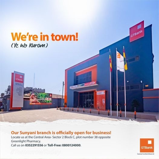 GTBank establishes presence in Bono Region, opens branch in Sunyani