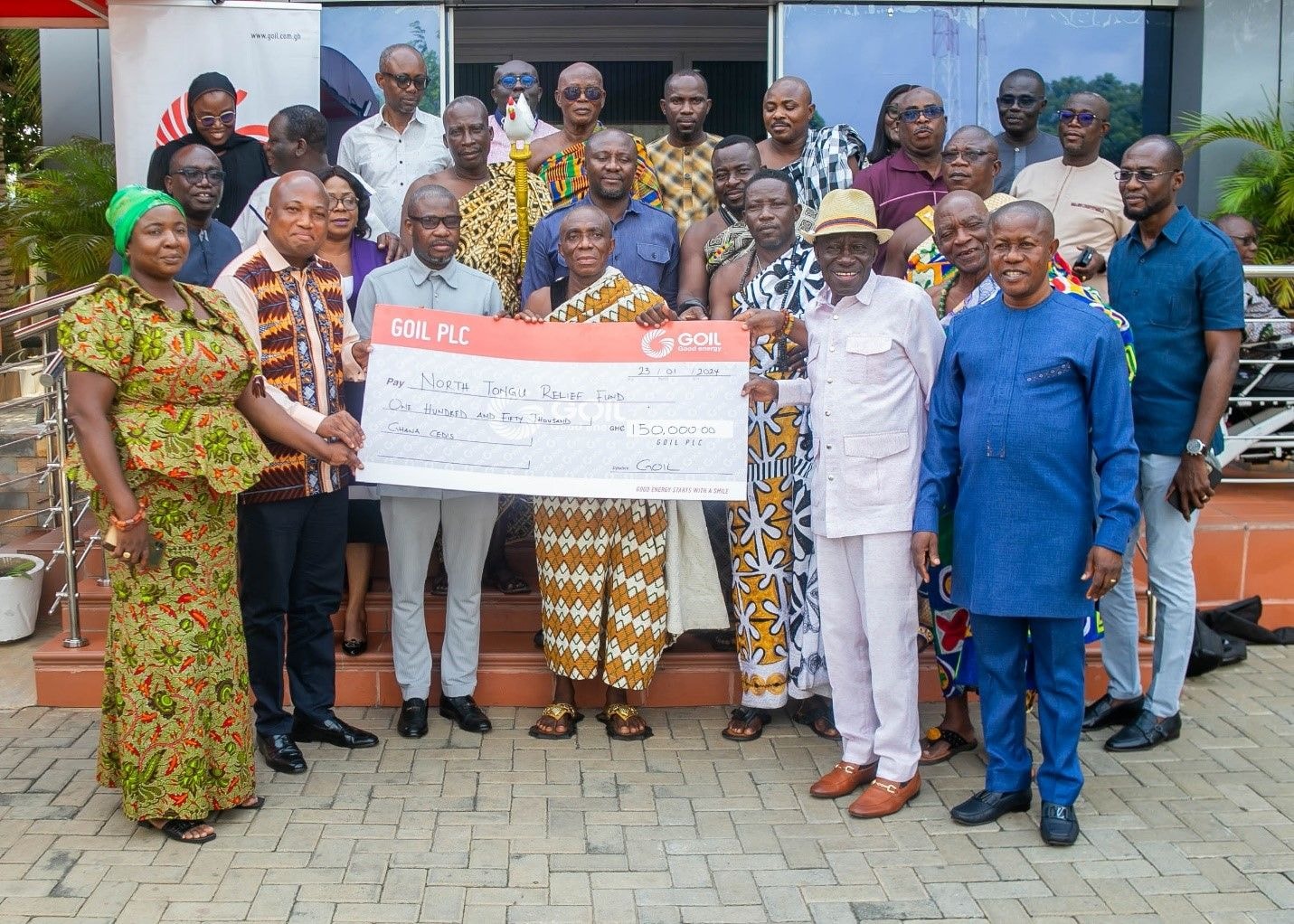 GOIL donates GH₵150,000 to Akosombo Dam flood victims