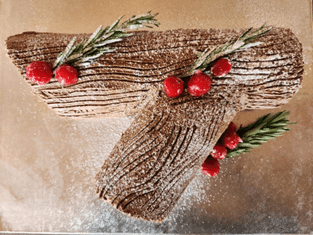 Recipes with Dainess Chef School: Chocolate Yule Log