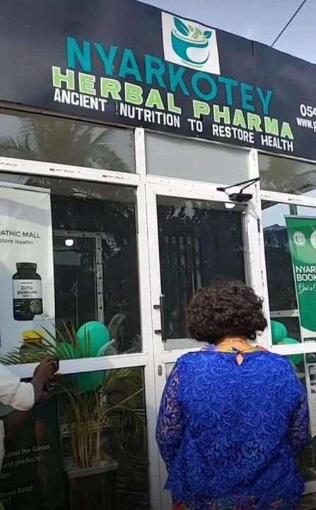 Prof. Nyarkotey launches herbal pharmacy