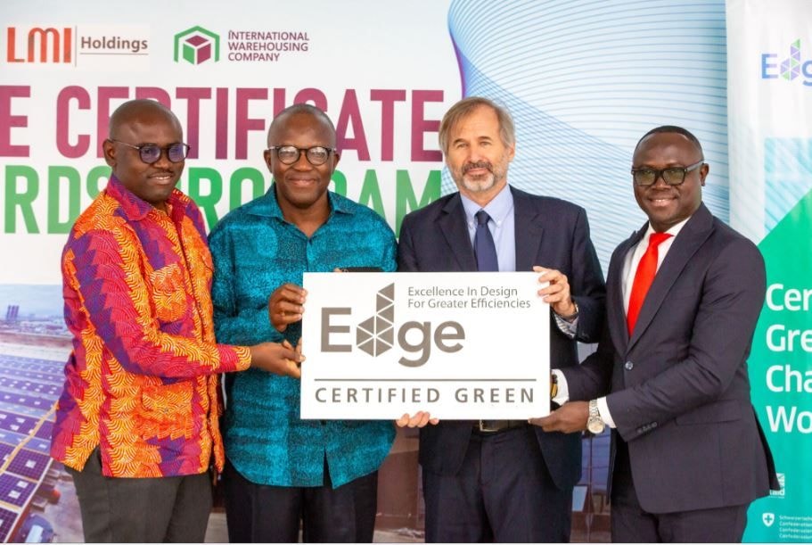 LMI Holdings’ Mega Warehouse awarded IFC EDGE Green Building Certification