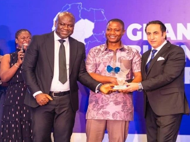 CEO and Chairman of Ghana Link crowned Entrepreneur of the Year
