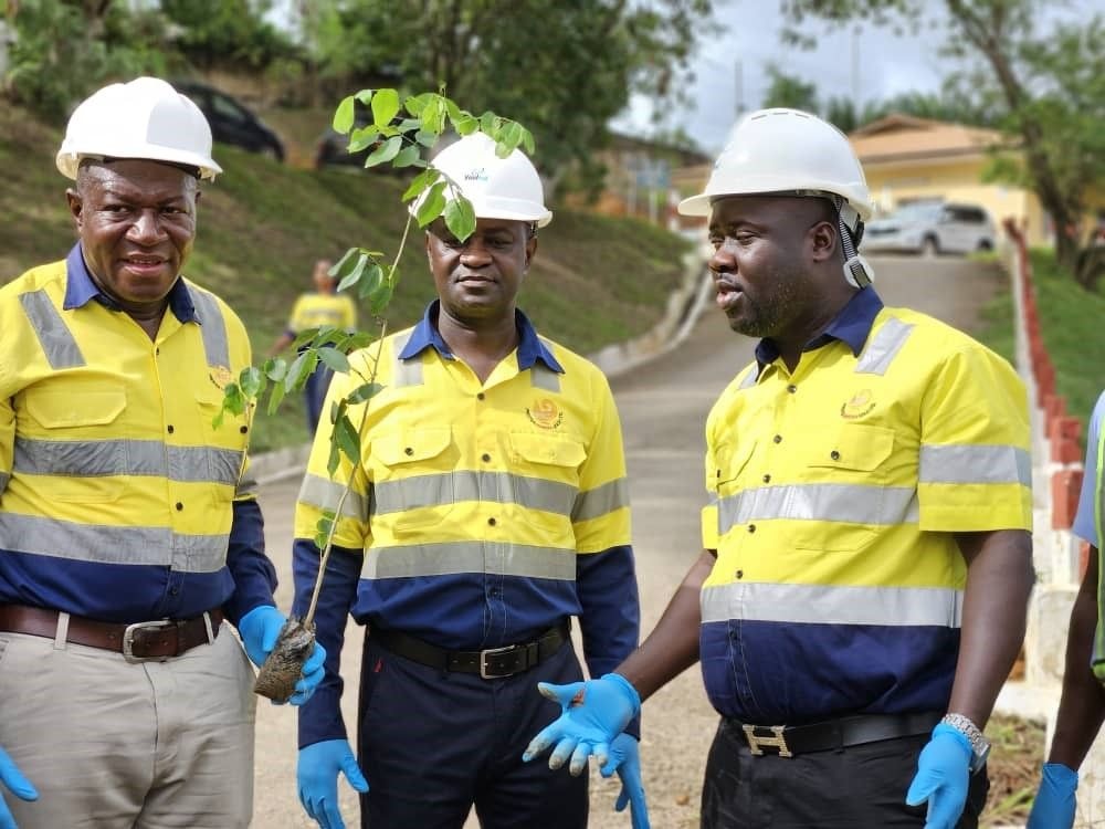 Prestea Sankofa Gold plant trees to mark Green Ghana Day