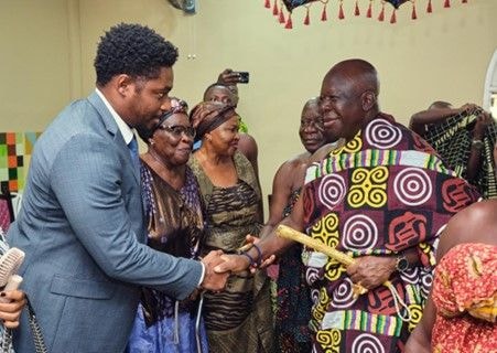 Trans-Sahara Industries donates branded bicycles to Otumfuo Osei-Tutu II