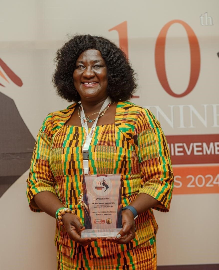 Elizabeth Obeng Wins Most Outstanding Female in Rural Banking